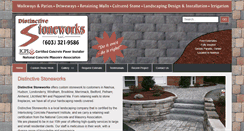 Desktop Screenshot of distinctivestoneworks.com